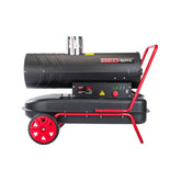Hectarul - Încălzitor de ulei cu motorină/păcură ușoară 30 KW Red Technic RTNGO0122